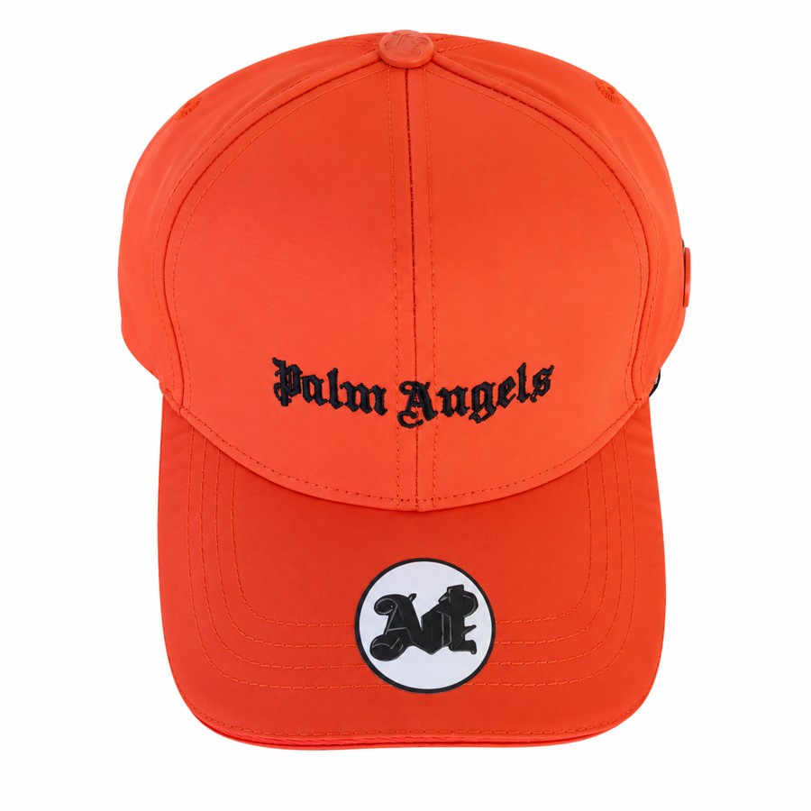 Palm Angels • Orange wordmark cap