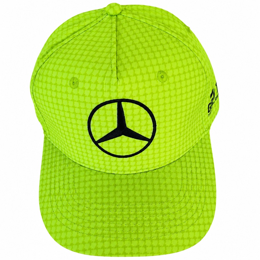 Mercedes AMG Petronas • Neon houndstooth cap
