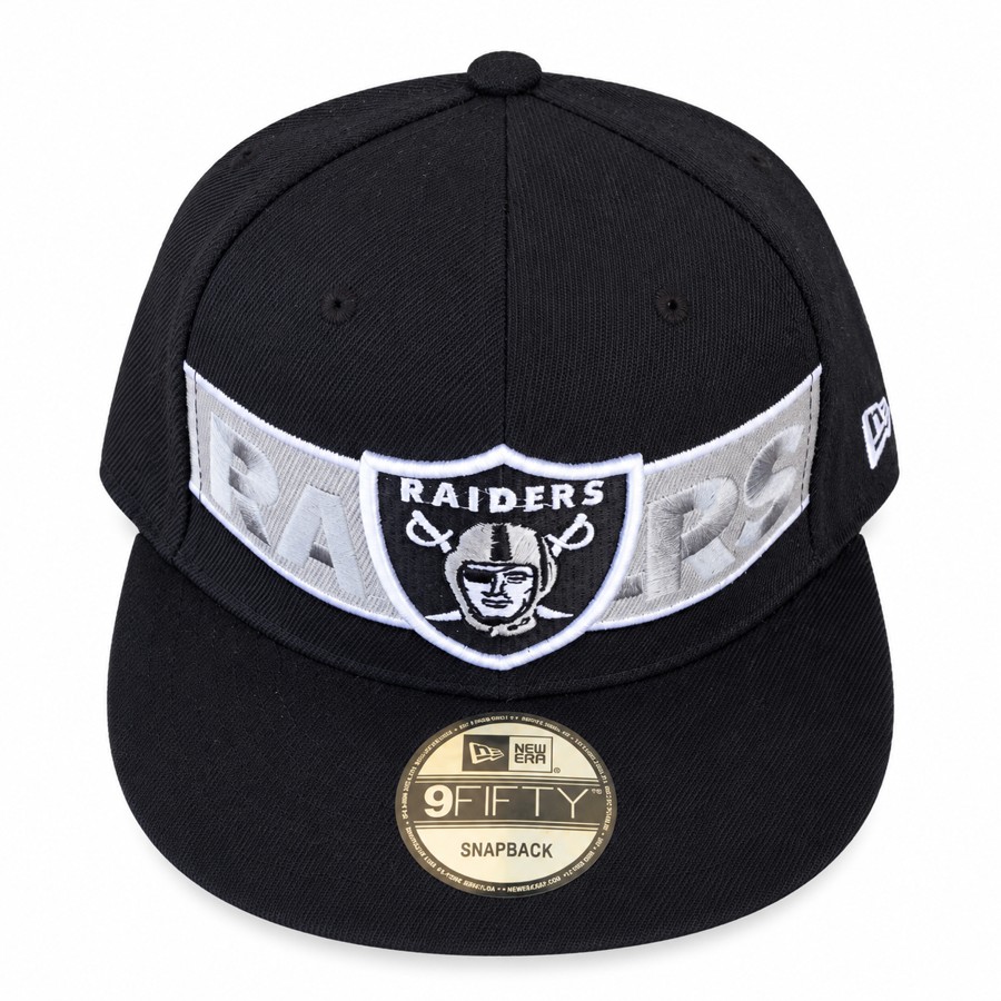 Raiders • Black banner snapback