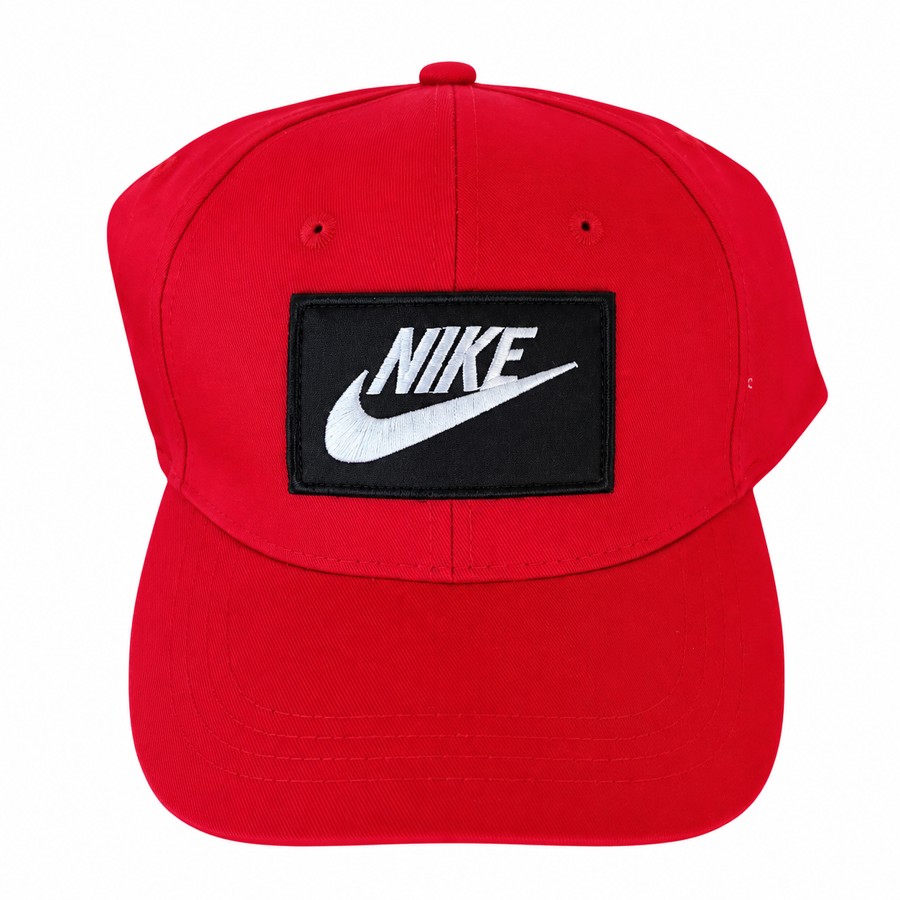 Nike • Red black-patch cap