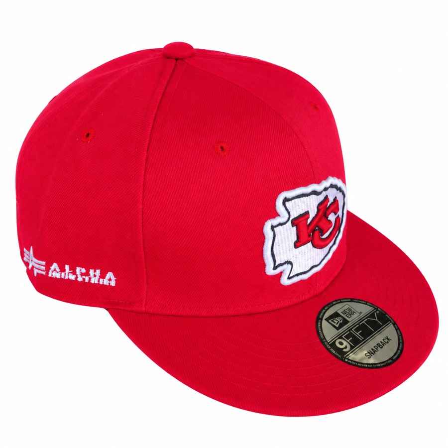 Kansas City Chiefs • Red side-script snapback